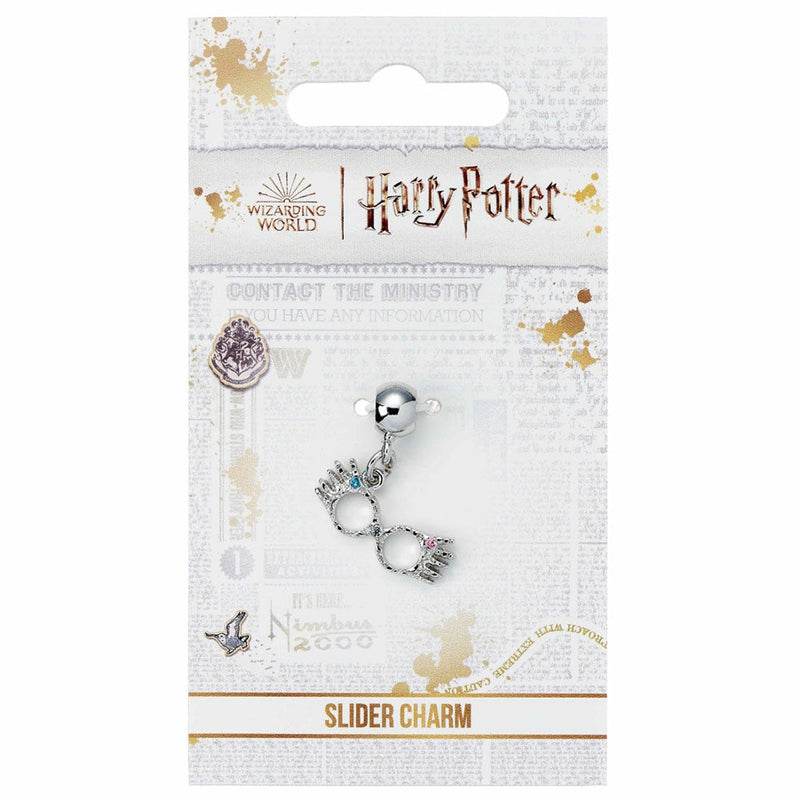 Harry Potter Silver Plated Luna Spectrespecs Charm, alternate view