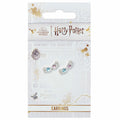 Harry Potter Silver Plated Luna Spectrespecs Stud Earrings, alternate view
