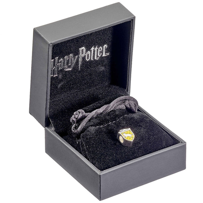 Harry Potter Sterling Silver Spacer Bead Hufflepuff, alternate view