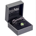 Harry Potter Sterling Silver Spacer Bead Slytherin, alternate view