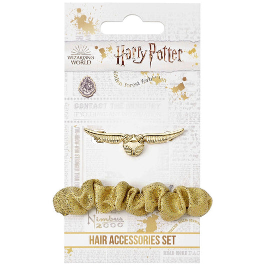 Harry Potter Hair Accessory Set Golden Snitch, alternate view