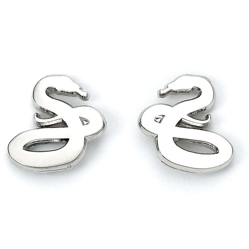 Harry Potter Silver Plated Earring Set Slytherin, alternate view