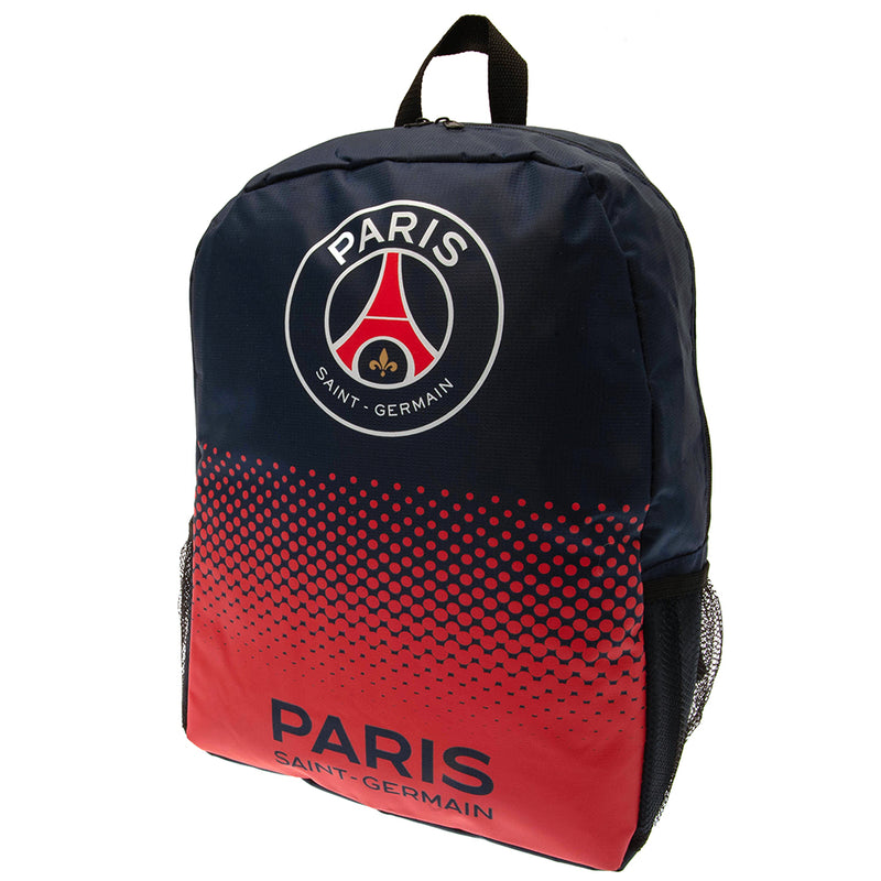 Paris Saint Germain FC Fade Backpack, side angle