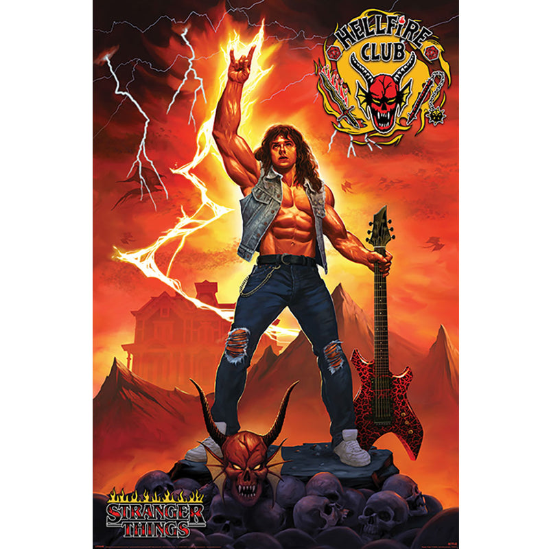 Stranger Things 4 Poster Hellfire Club collectible from Infinity Collectibles 2026