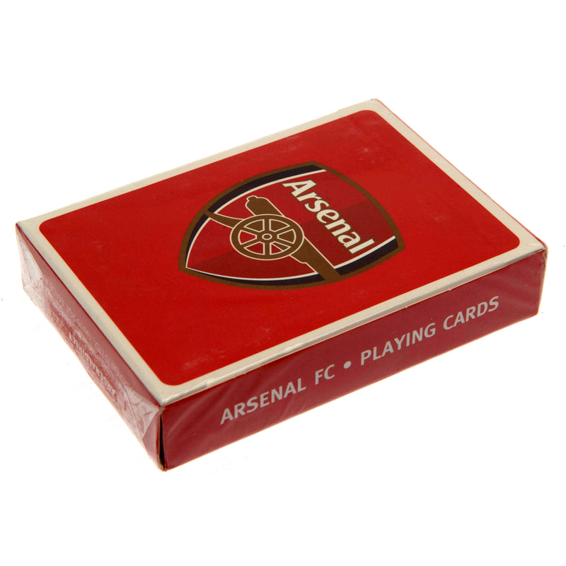 Arsenal FC Playing Cards, side angle