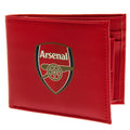 Arsenal FC Coloured Wallet, side angle