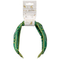 Harry Potter Knotted Headband Slytherin, side angle