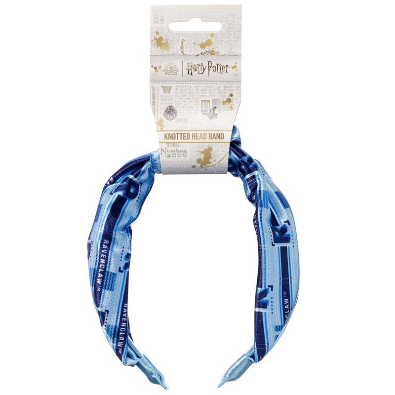 Harry Potter Knotted Headband Ravenclaw, side angle