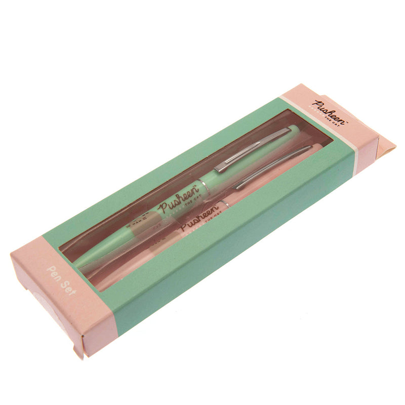 Pusheen 2-Pack Pen Set, side angle