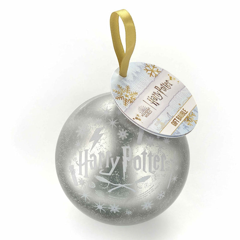 Harry Potter Christmas Gift Bauble Hufflepuff, side angle