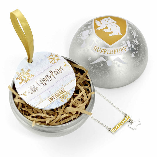 Harry Potter Christmas Gift Bauble Hufflepuff collectible from Infinity Collectibles 2026
