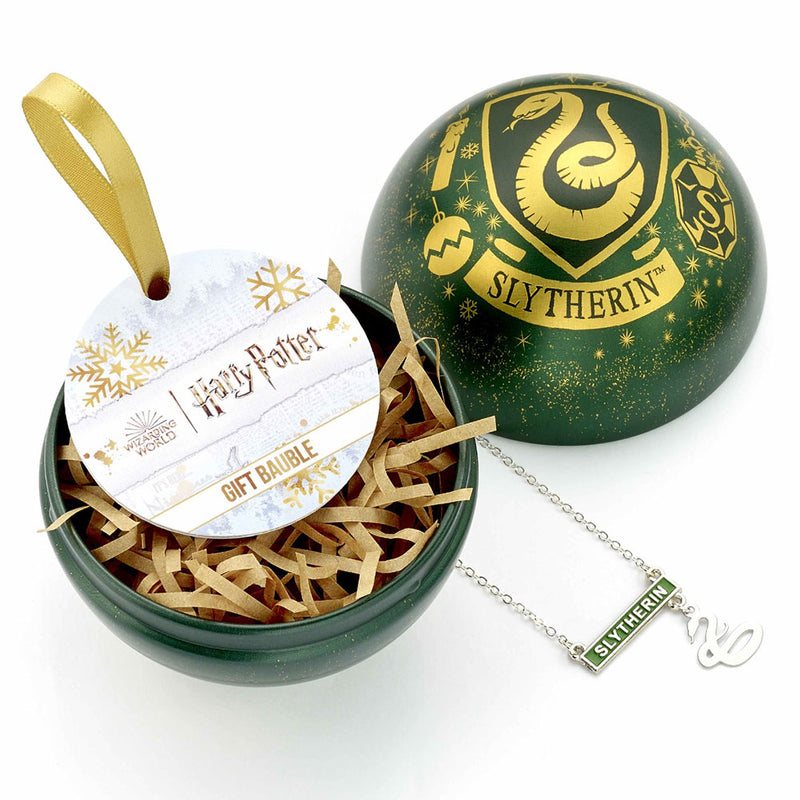 Harry Potter Christmas Gift Bauble Slytherin collectible from Infinity Collectibles 2026