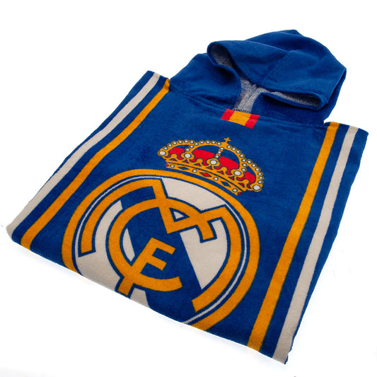 Real Madrid CF Kids Hooded Poncho