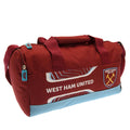 West Ham United FC Flash Duffle Bag, side angle