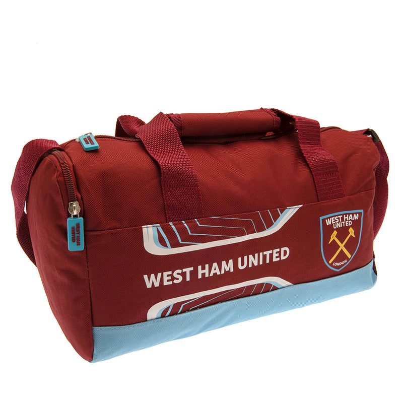 West Ham United FC Flash Duffle Bag, side angle