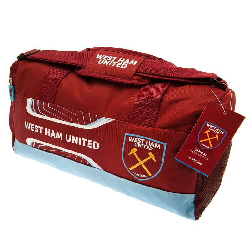 West Ham United FC Flash Duffle Bag, close-up detail