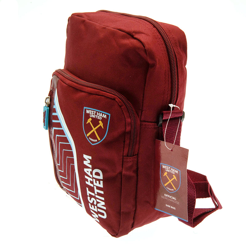 West Ham United FC Flash Shoulder Bag, close-up detail