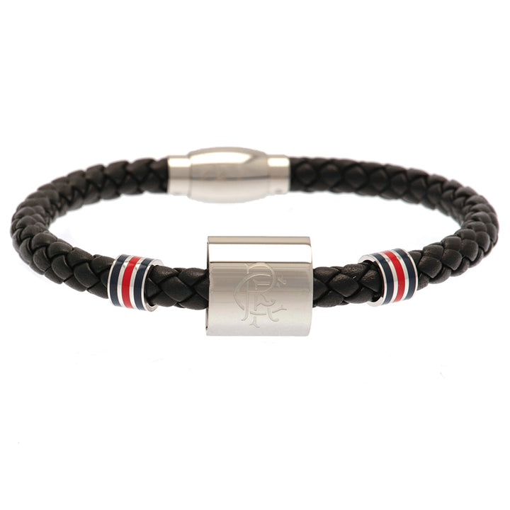 Rangers FC Leather Bracelet