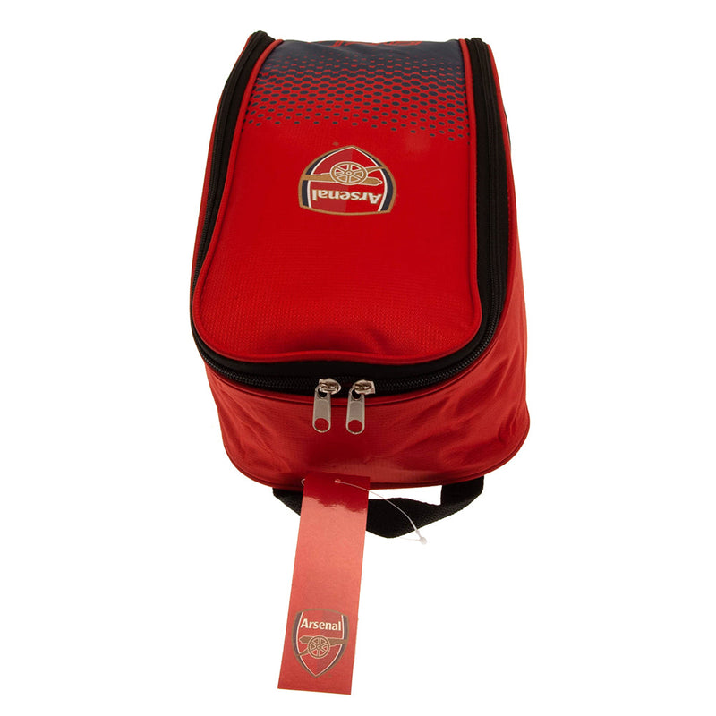 Arsenal FC Fade Boot Bag, side angle