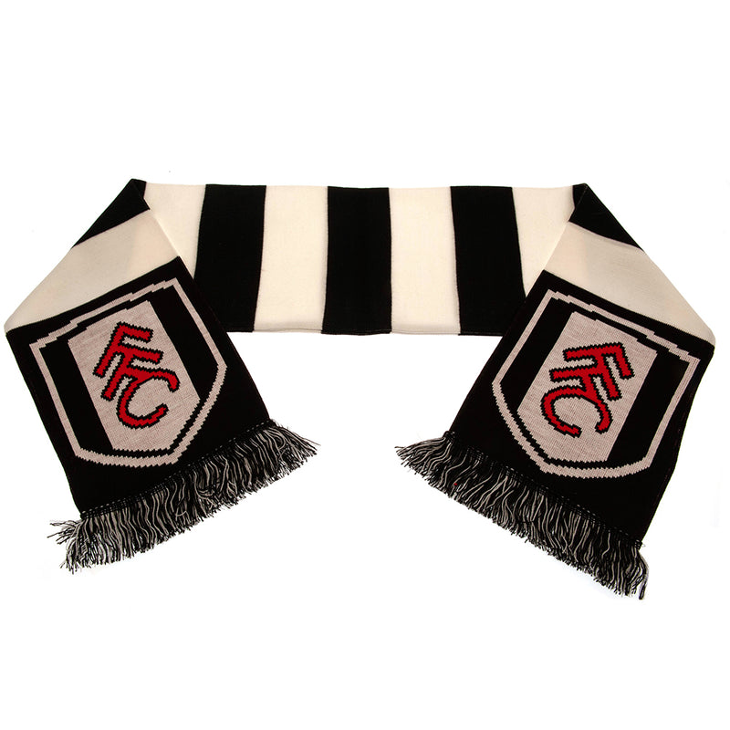 Fulham FC Bar Scarf, side angle