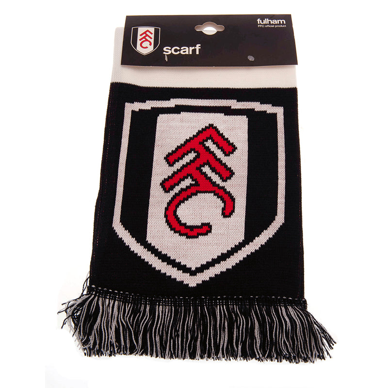 Fulham FC Bar Scarf, close-up detail