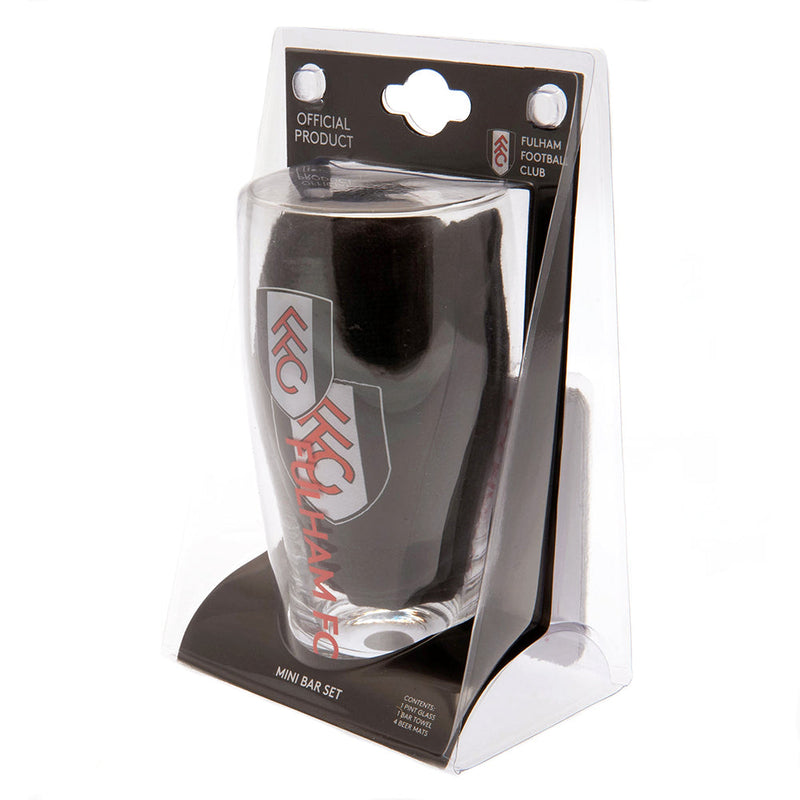 Fulham FC Mini Bar Set, side angle