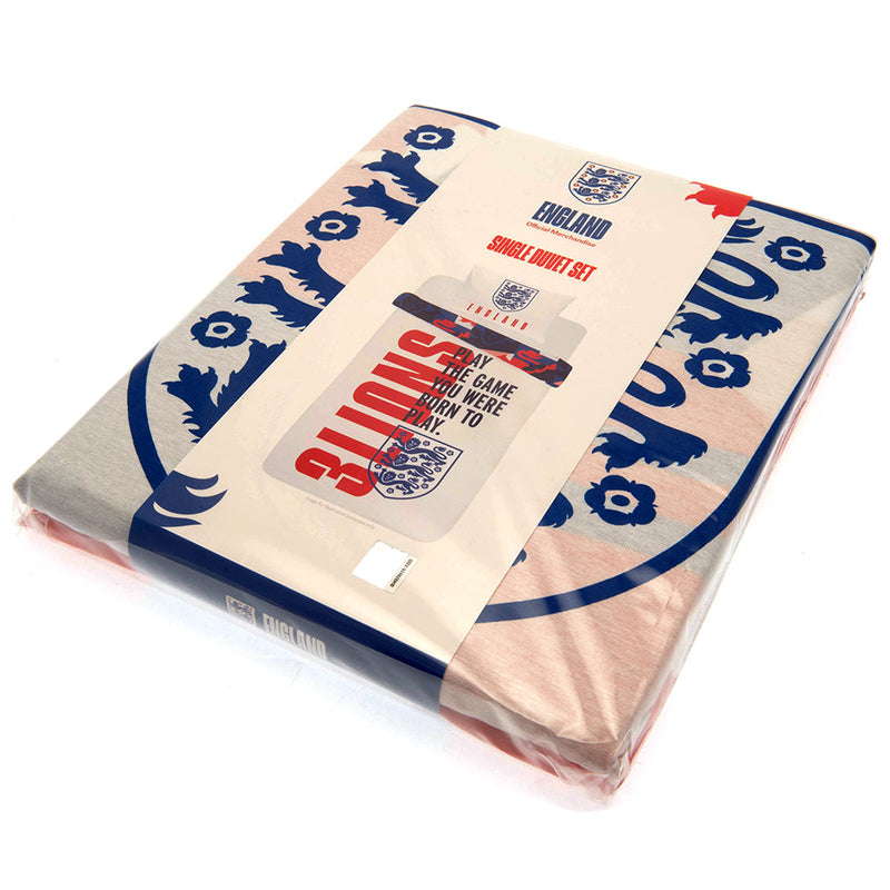 England Single Duvet Set, side angle