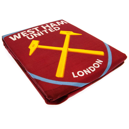 West Ham United FC Player Camo Single Duvet Set, alternate view
