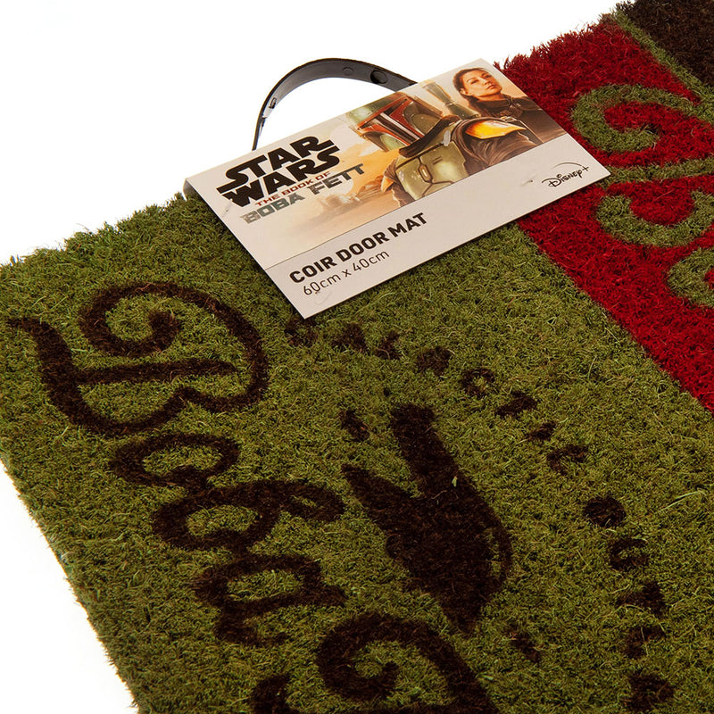 Star Wars: The Book Of Boba Fett Doormat, side angle