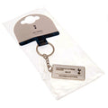 Tottenham Hotspur FC Embossed Street Sign Keyring, side angle
