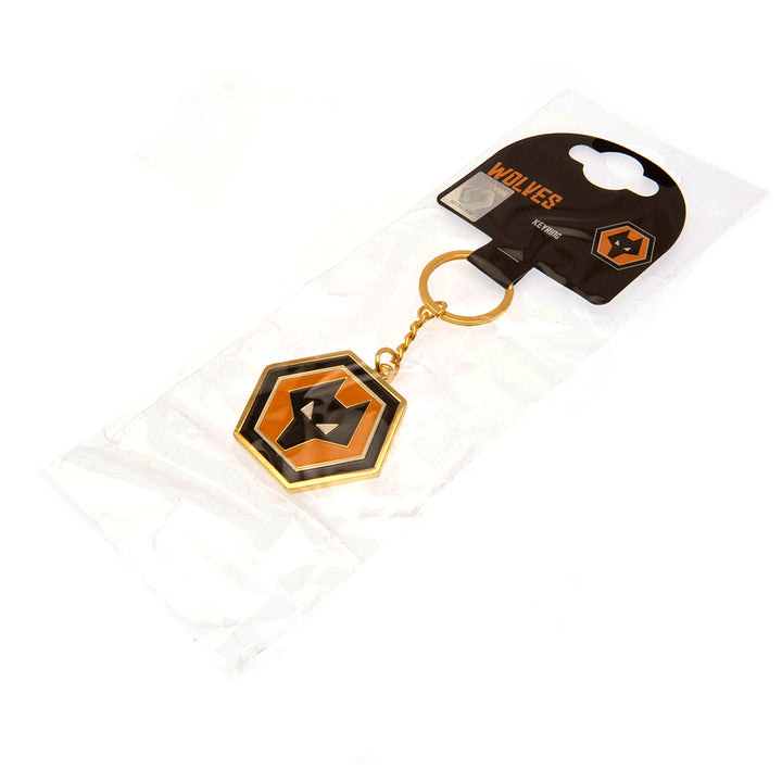 Wolverhampton Wanderers FC Crest Keyring