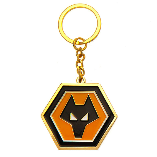Wolverhampton Wanderers FC Crest Keyring collectible from Infinity Collectibles 2026
