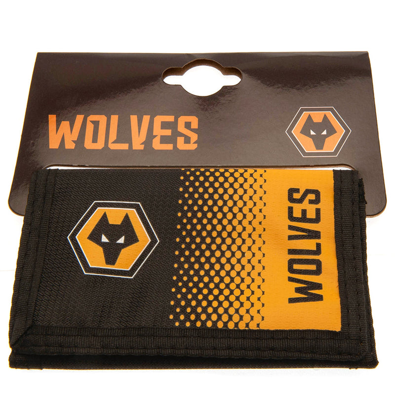 Wolverhampton Wanderers FC Fade Wallet, close-up detail