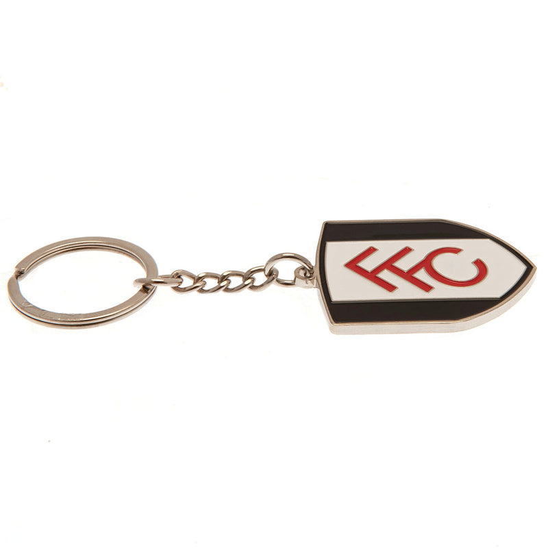 Fulham FC Crest Keyring, alternate view