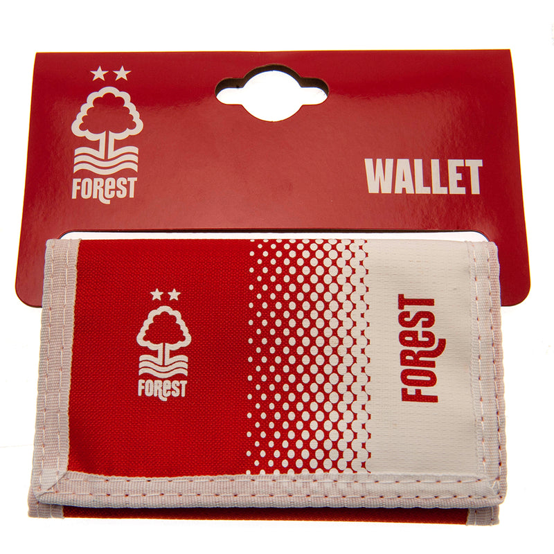 Nottingham Forest FC Fade Wallet, close-up detail
