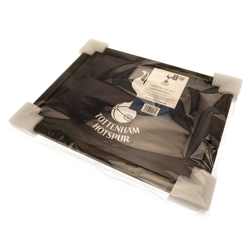 Tottenham Hotspur FC Cushioned Lap Tray, side angle