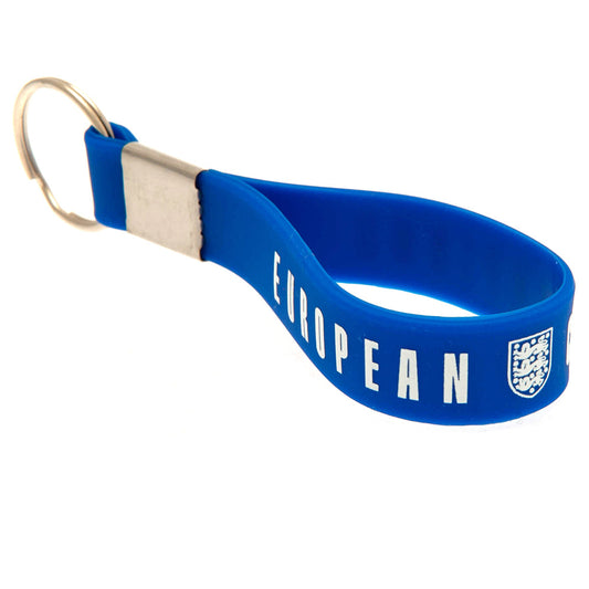 England Lionesses European Champions Silicone Keyring, alternate view