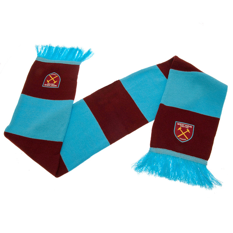 West Ham United FC Bar Scarf, alternate view