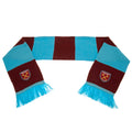 West Ham United FC Bar Scarf, side angle
