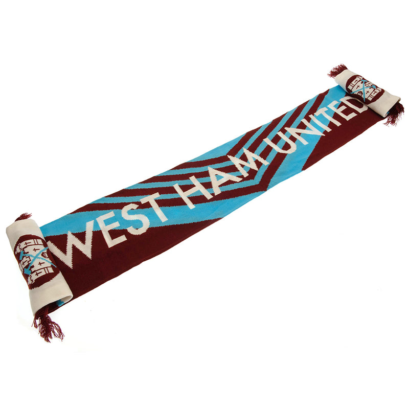West Ham United FC Retro 1976 Scarf collectible from Infinity Collectibles 2026