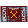 West Ham United FC COYI Flag, alternate view