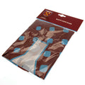 West Ham United FC COYI Flag, close-up detail