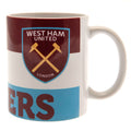 West Ham United FC Hammers Mug, side angle