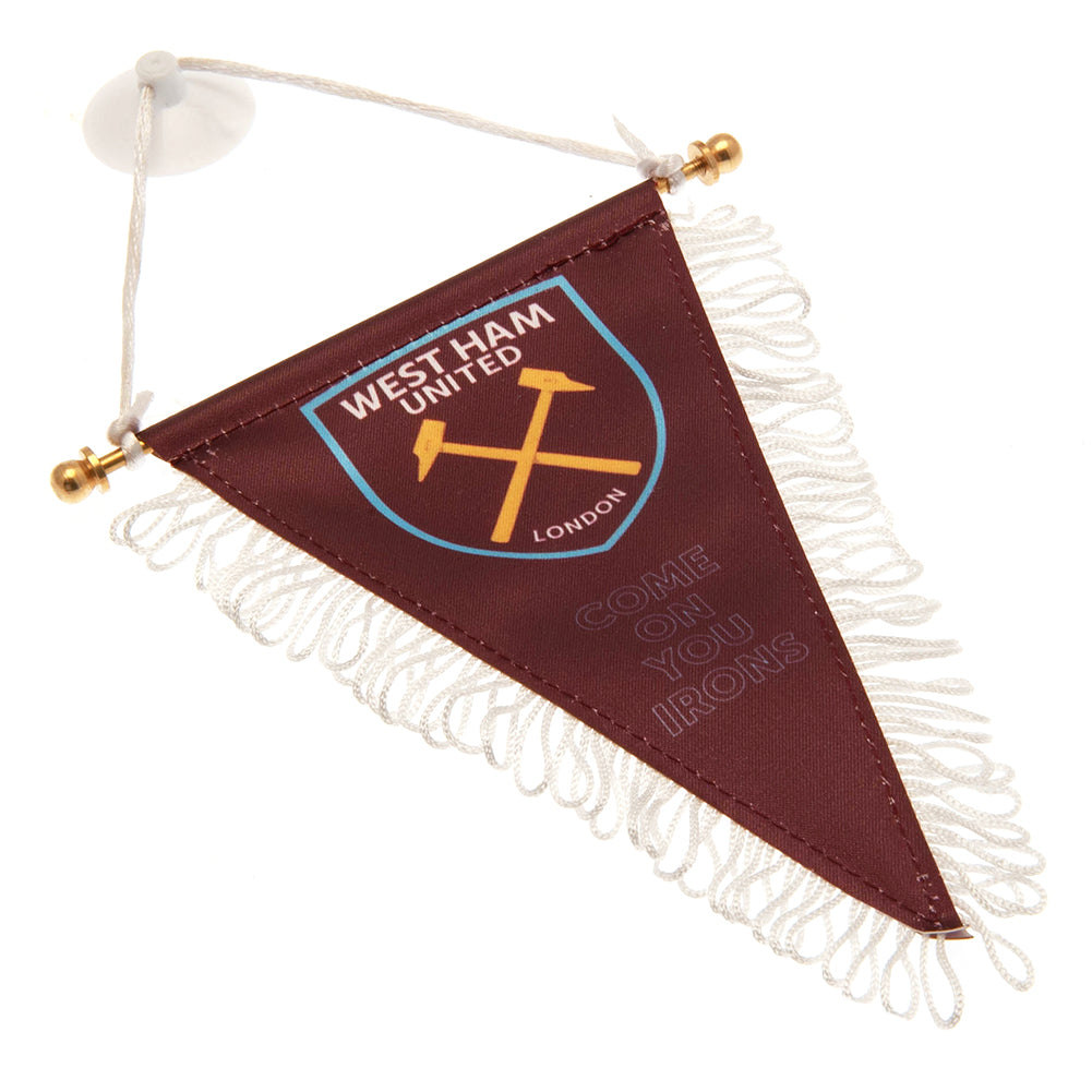 West Ham United FC Triangular Mini Pennant