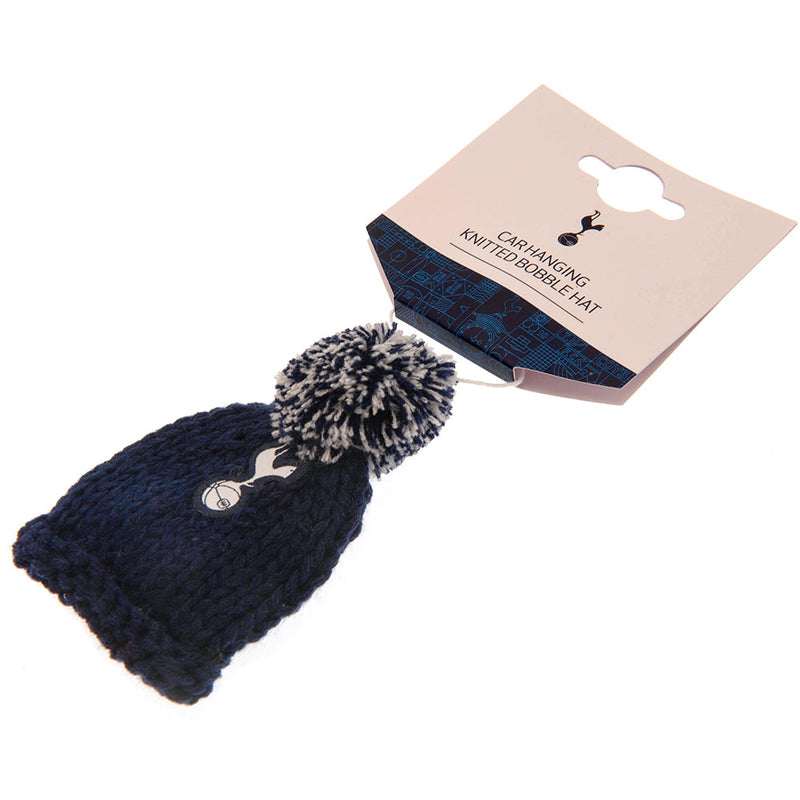Tottenham Hotspur FC Hanging Bobble Hat, side angle