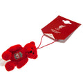Liverpool FC Hang In There Buddy Plush, side angle