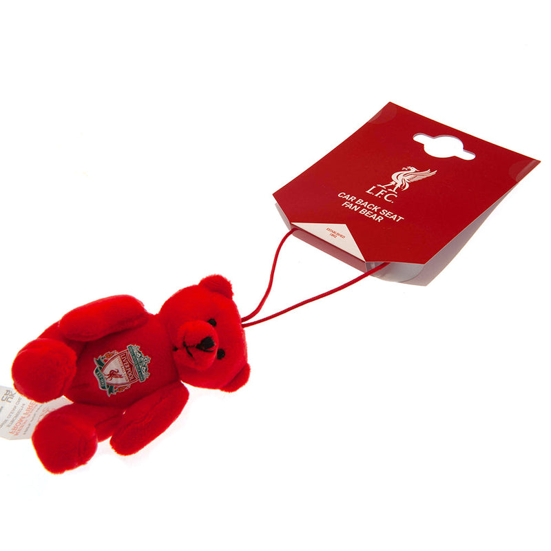 Liverpool FC Hang In There Buddy Plush, side angle