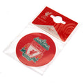 Liverpool FC Crest Car Sticker, side angle