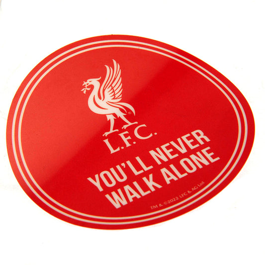 Liverpool FC YNWA Car Sticker, alternate view