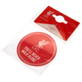 Liverpool FC YNWA Car Sticker, side angle